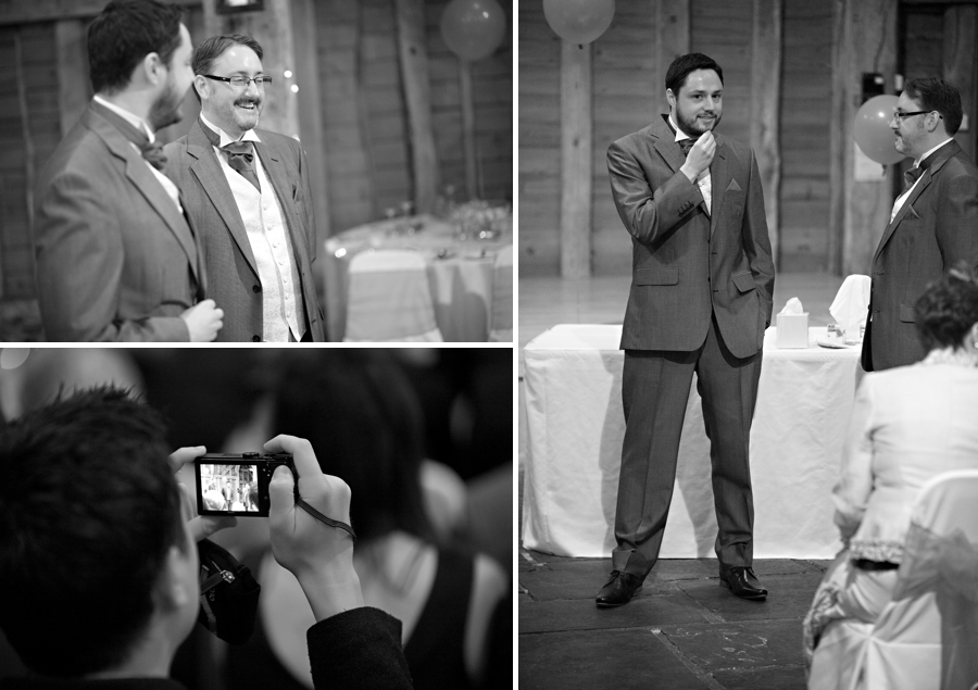 wedding photographer priory barns