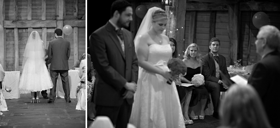 wedding photographer priory barns