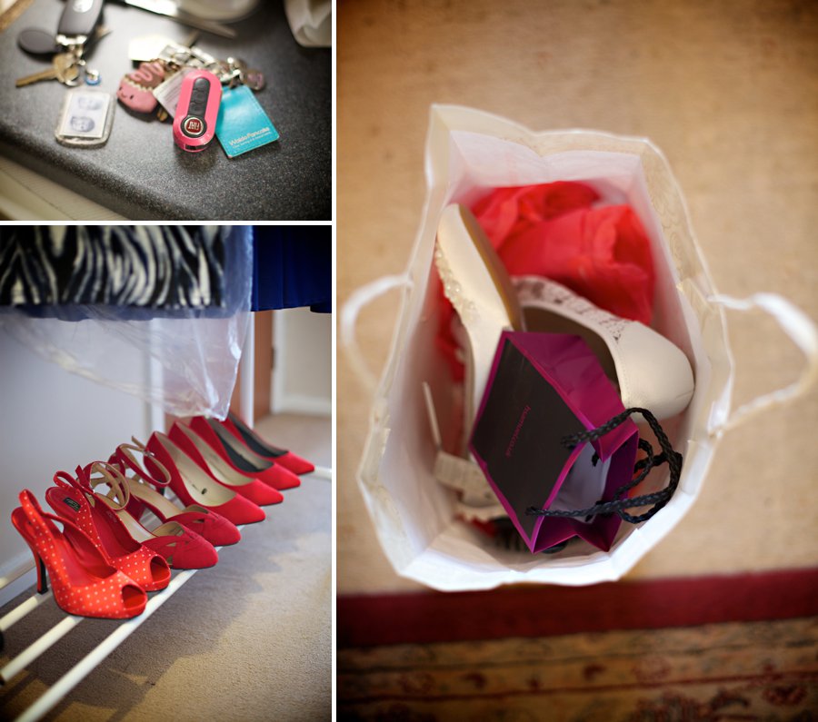bridal preparation photos