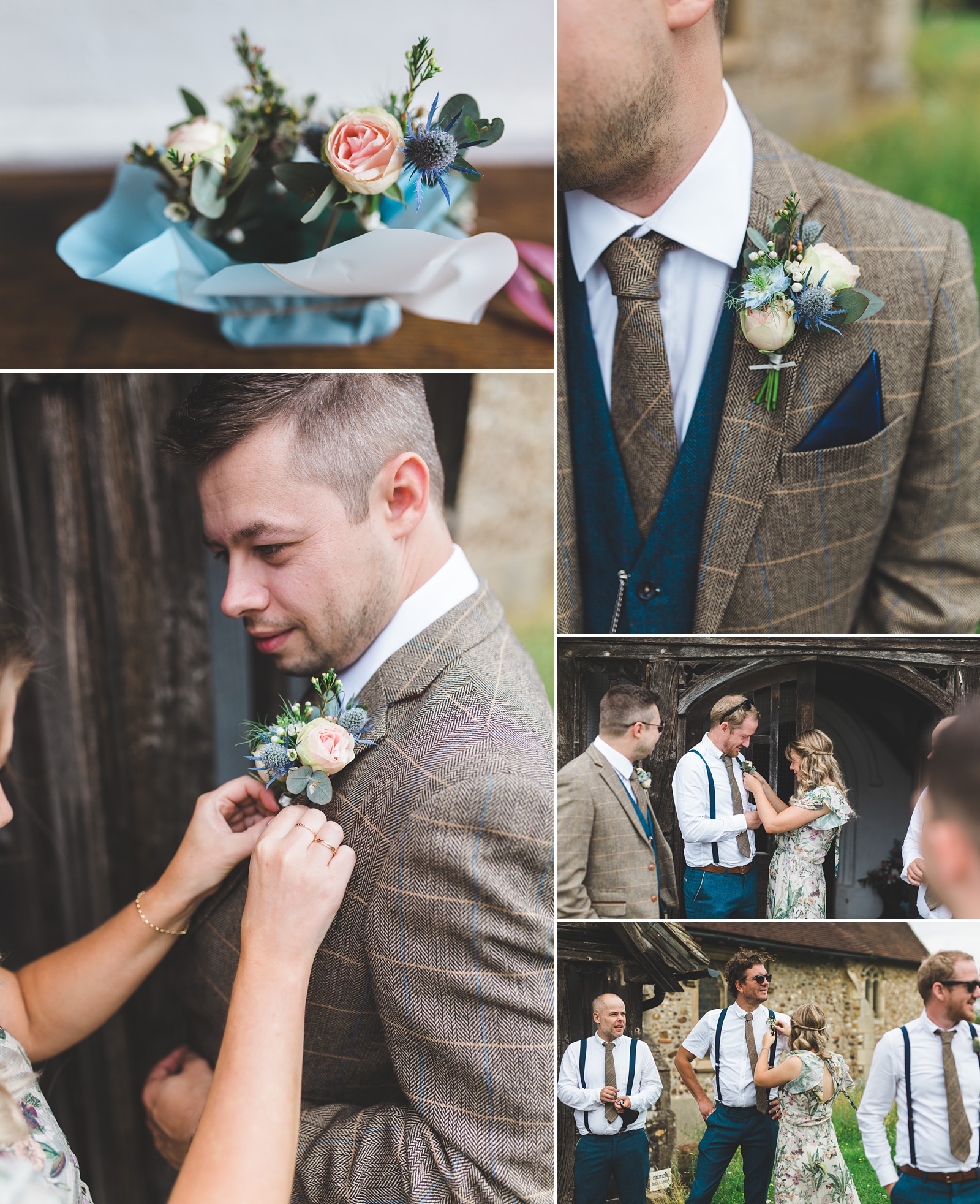 south farm wedding photographs
