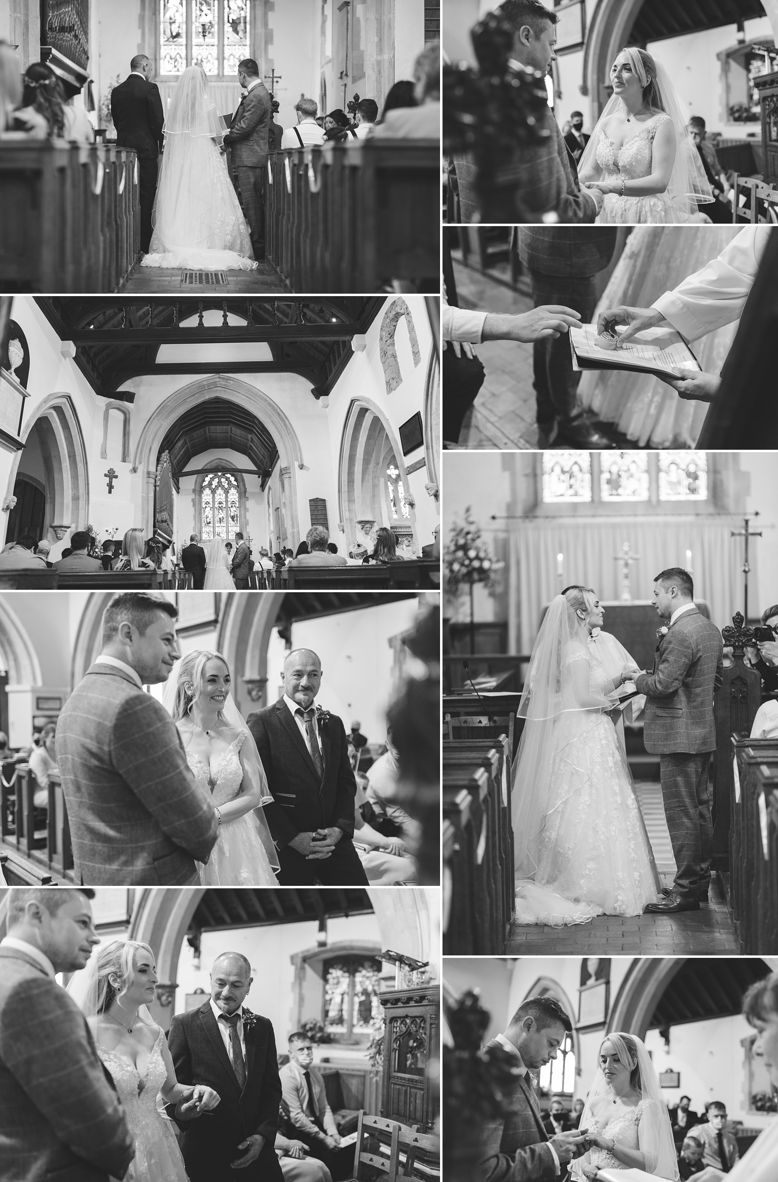 south farm wedding photographs