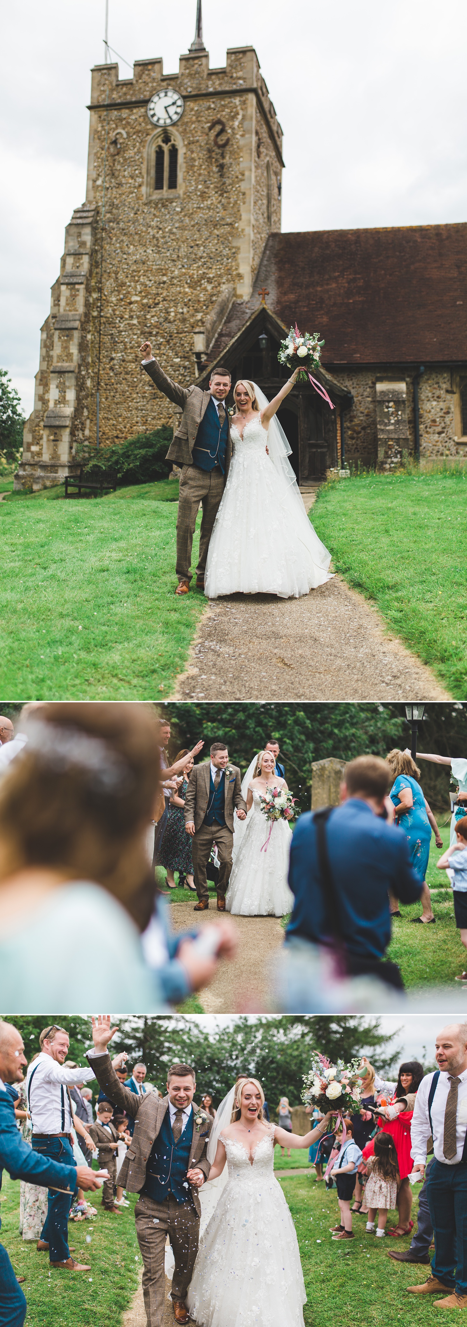 south farm wedding photographs