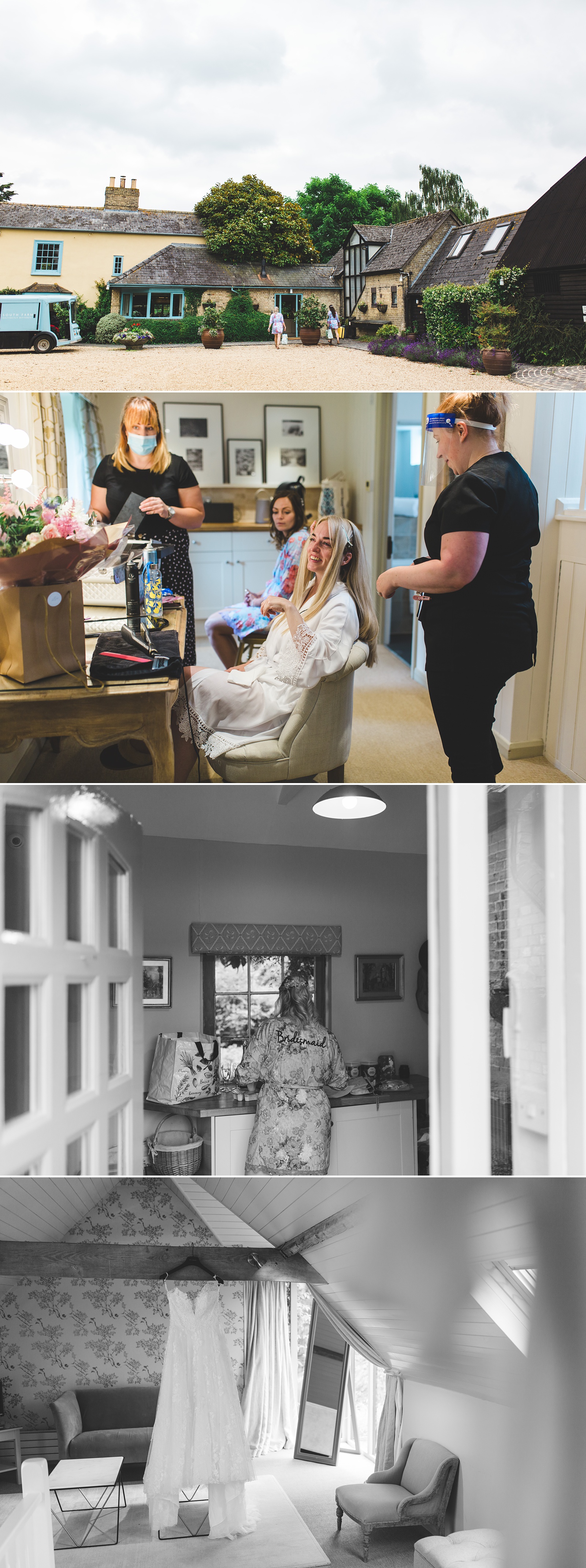 south farm wedding photographs